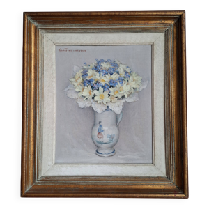 Huile sur toile de Germaine