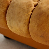 Modular leather sofa set