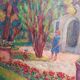 Peinture sur toile bastide