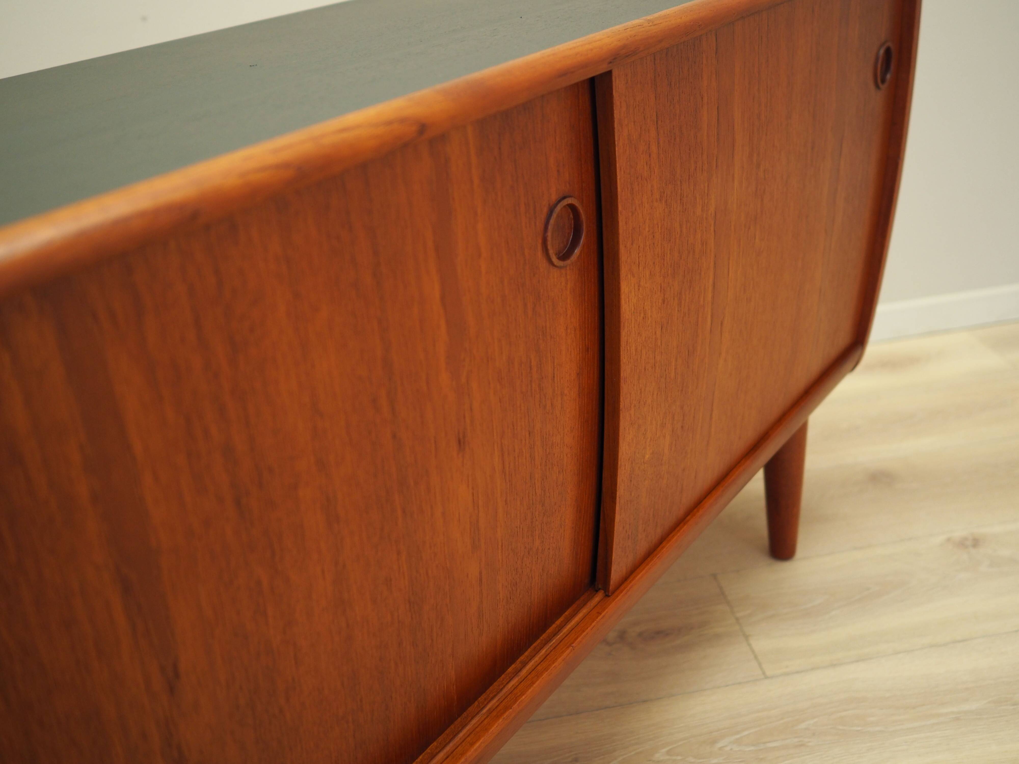 Teak sideboard, Danish design, 1970s, production: Denmark