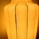 Large Art Deco Skyscraper lamp glass, 12 wide wide opalin glass