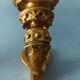 Pair of Gilded Wooden Wall Sconces, Mid-19th Century