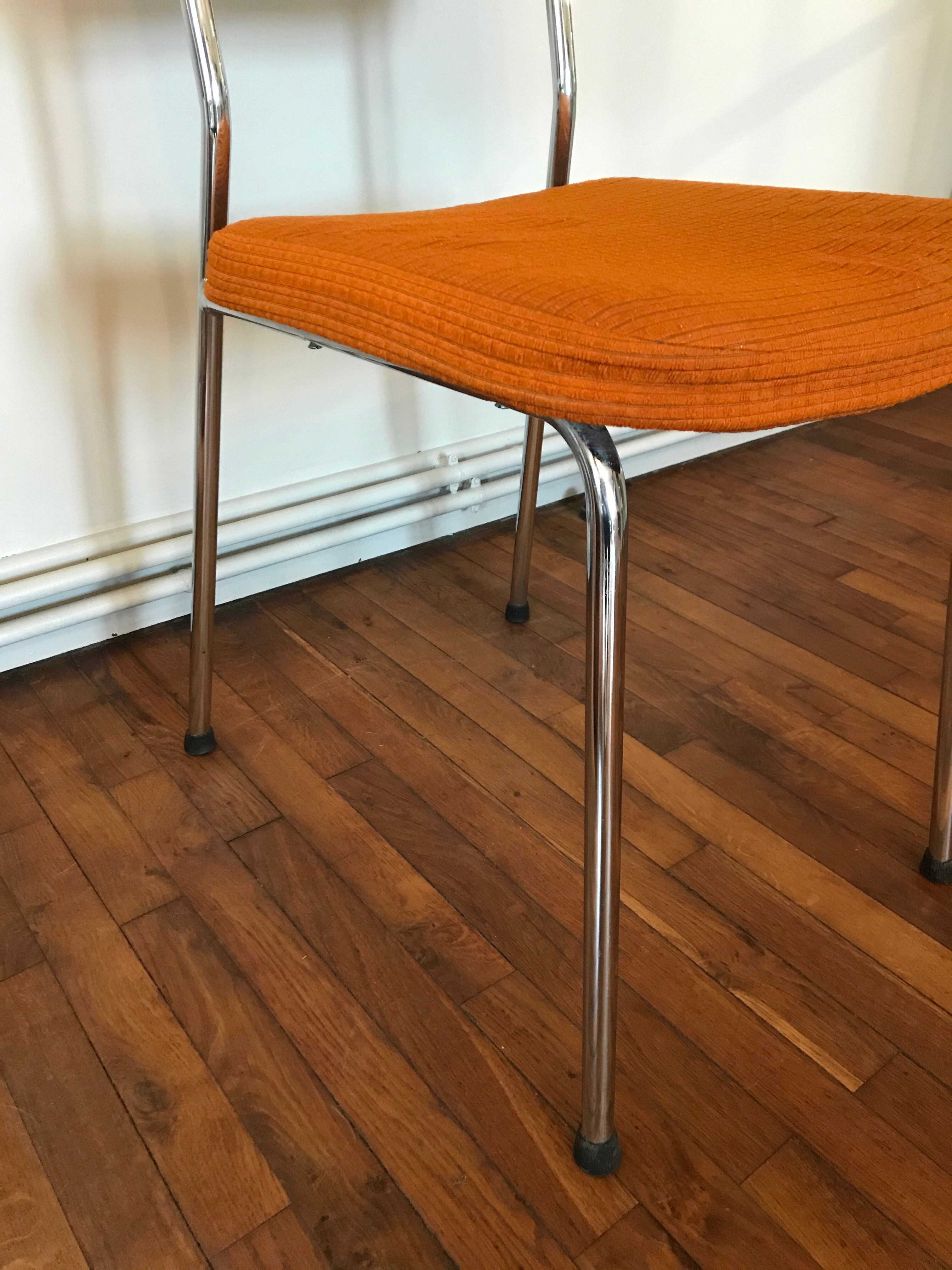 Chrome chair