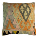 Housse de coussin Kilim turc vintage, 45 x 45 cm