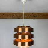 Scandinavian copper pendant lamp by MetallDrucker 60s