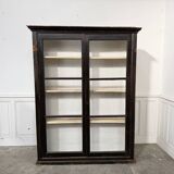 19th-century pine library