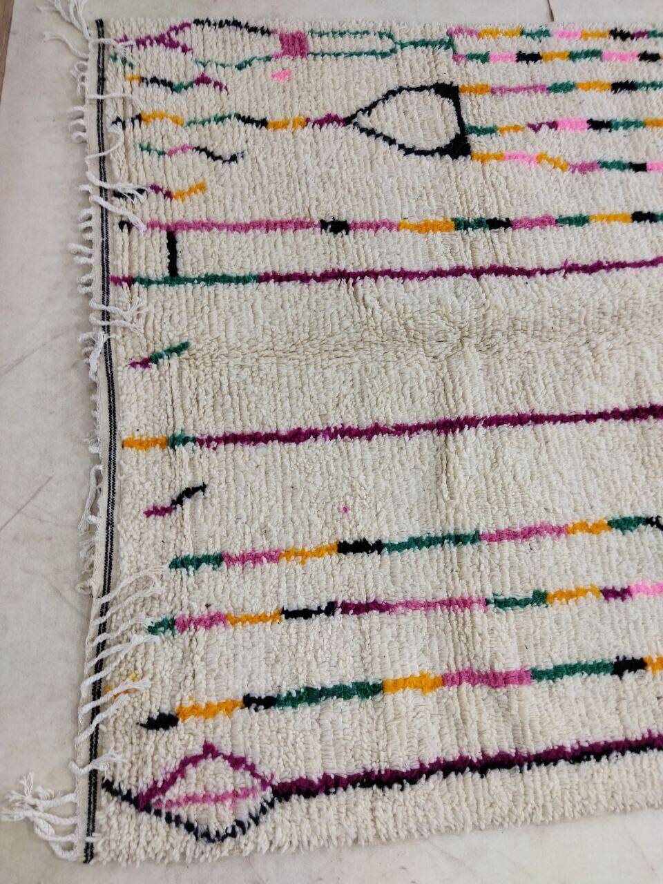 Handmade Moroccan Berber rug 294 X 194 CM