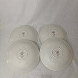 4 Mason's Autumn Trellis Porcelain Teacups & Saucers