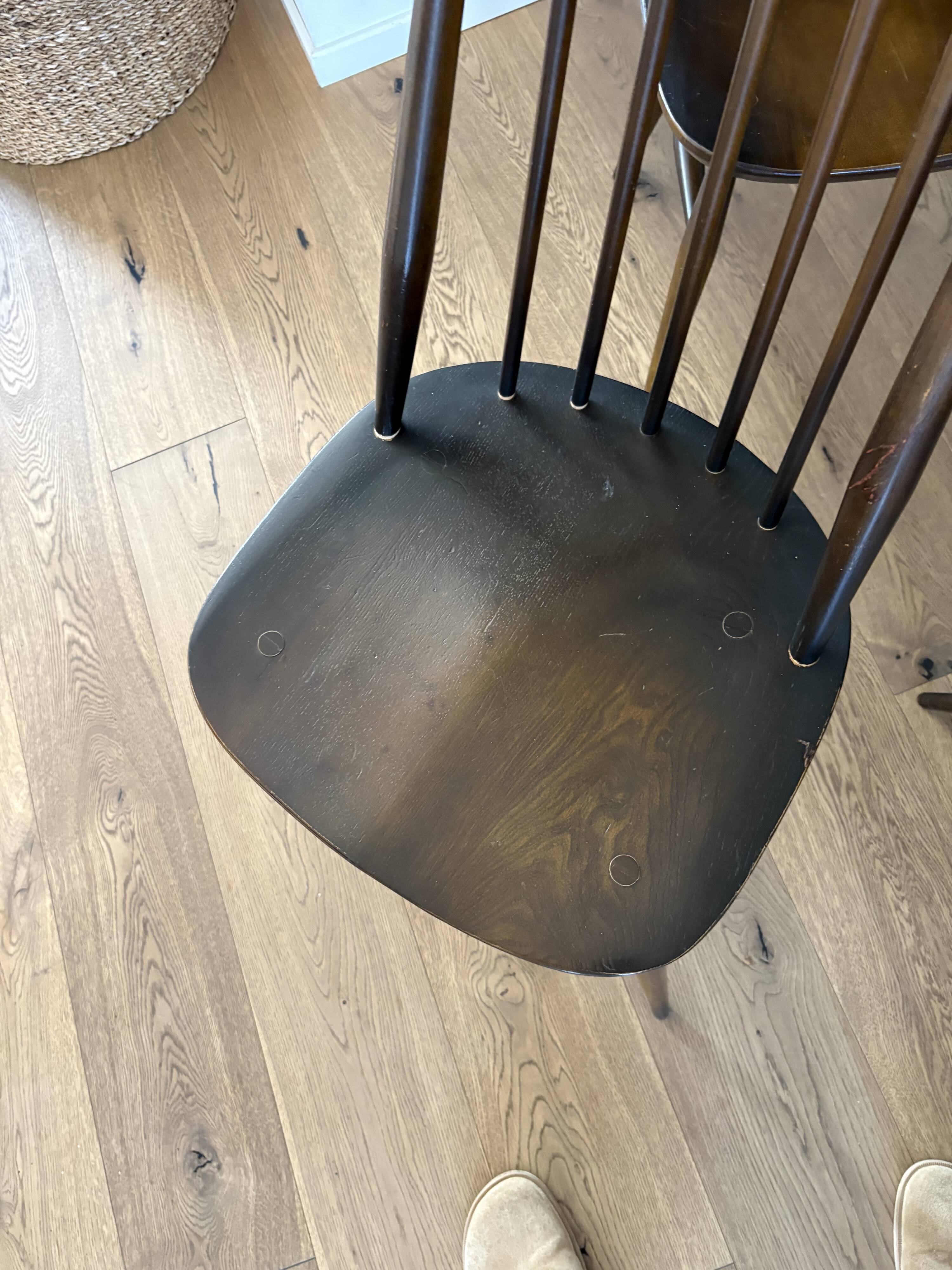 Set of 4 Ercol Chairs 1978