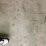 Floor lamp 1930's metal chrome