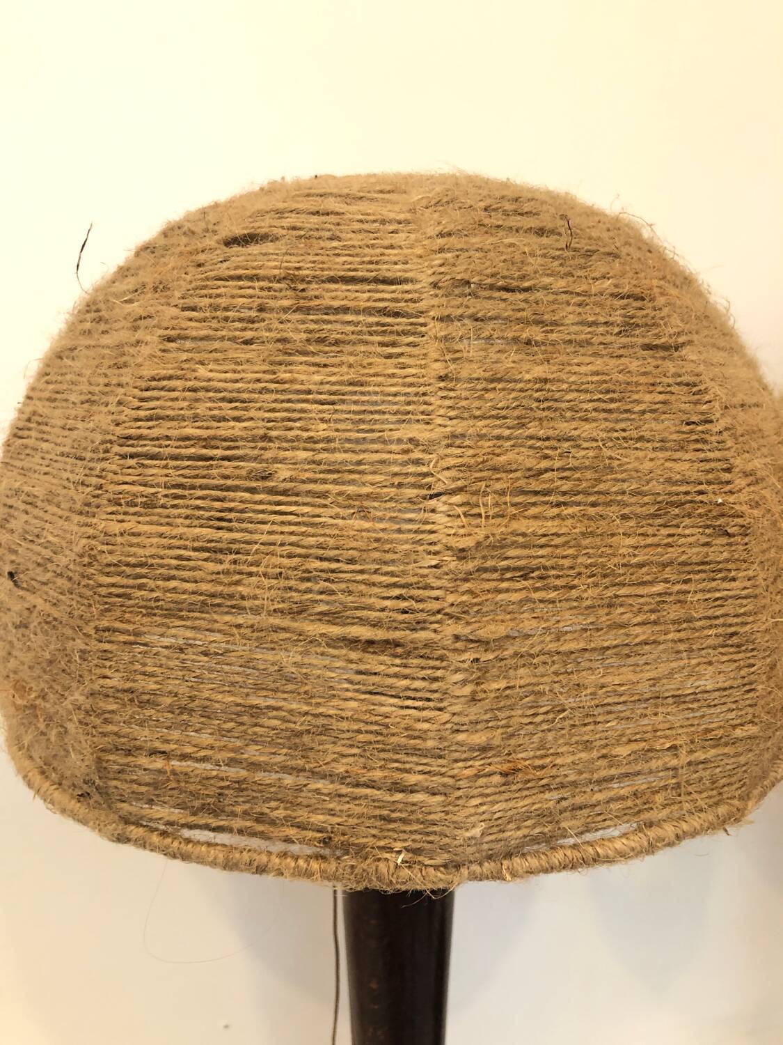 Pair of Unilux rope lamps, 1970