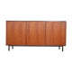 Teak row 3 Scandinavian doors dating from the 60s