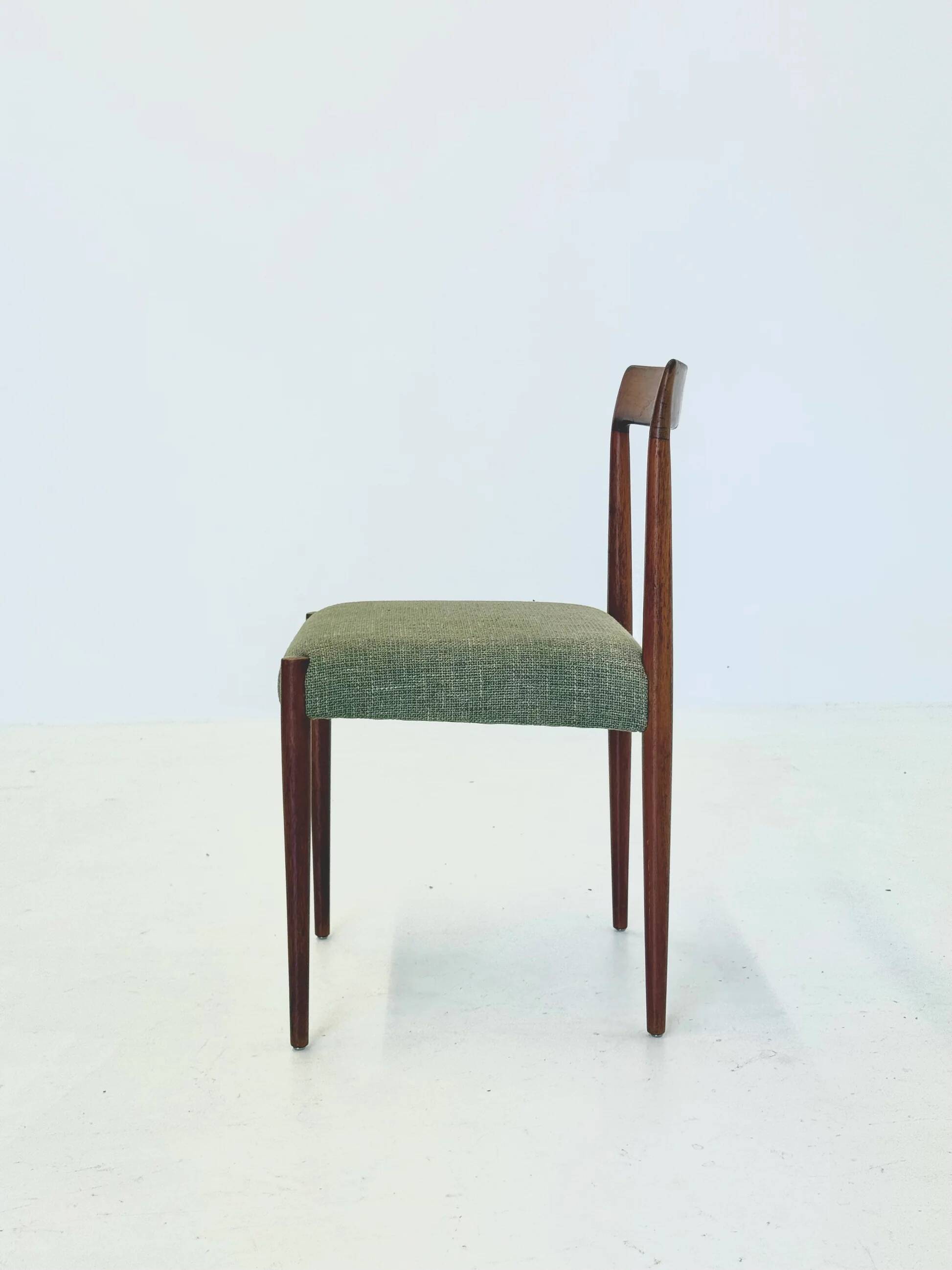 Vintage Lübke dining chair in teak wood