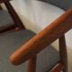 Set of four teak chairs, Danish design, 1960s, designer: Ejner Larsen & Aks