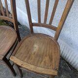Pair of bistro chairs