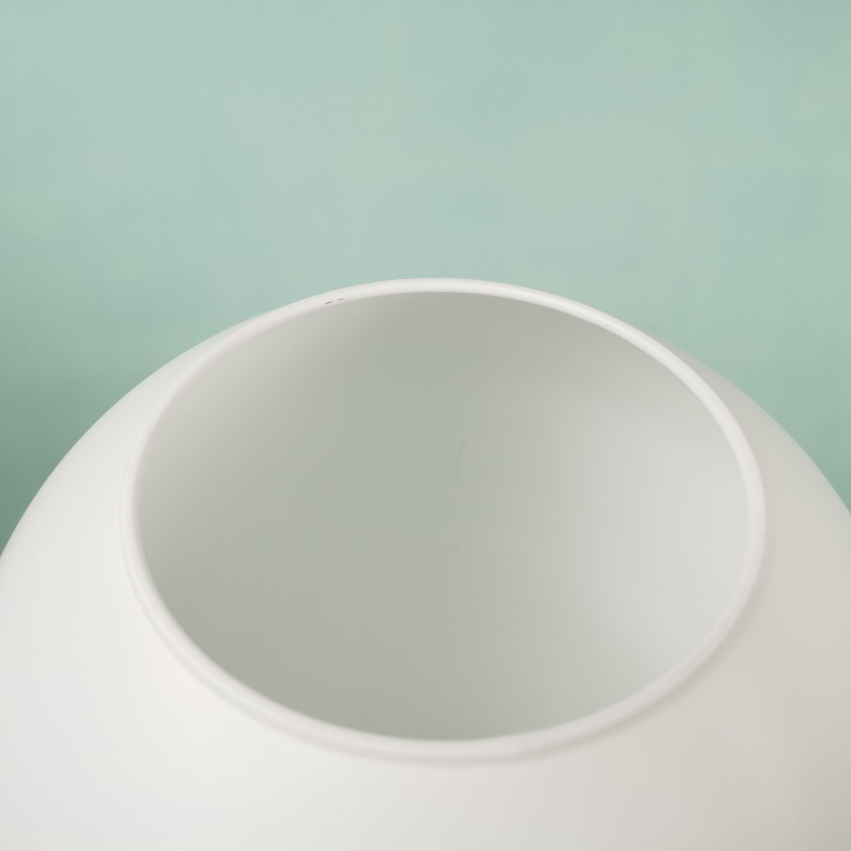 Hanging opaque glass