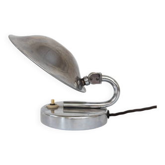 Lampe Oyster Art Déco par Josef Hůrka pour Napako, 1930s