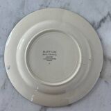 Mary-Lou Plate Hand Painted Digoin Sarreguemines France