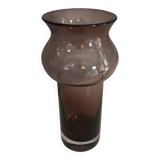 Swedish purple glass vase