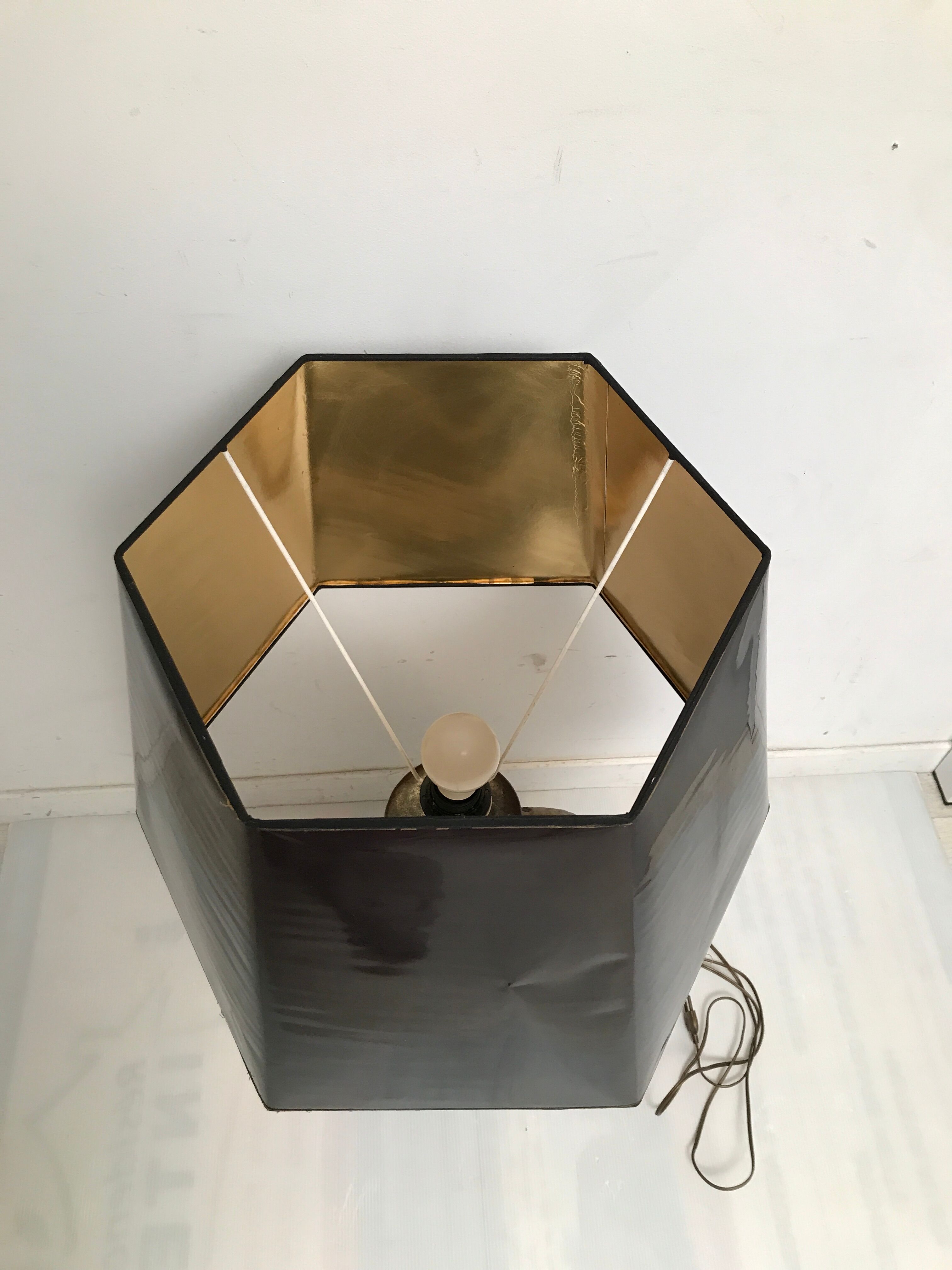 Ceramic lamp accosted 50s-60s