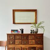 Small Antique Mantelpiece Mirror