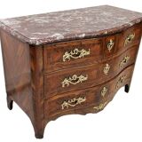 18th century Louis XV rosewood chest of drawers