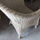 Vintage rattan lounge