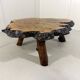 Large tree trunk coffee table by Frank Armich Canada
