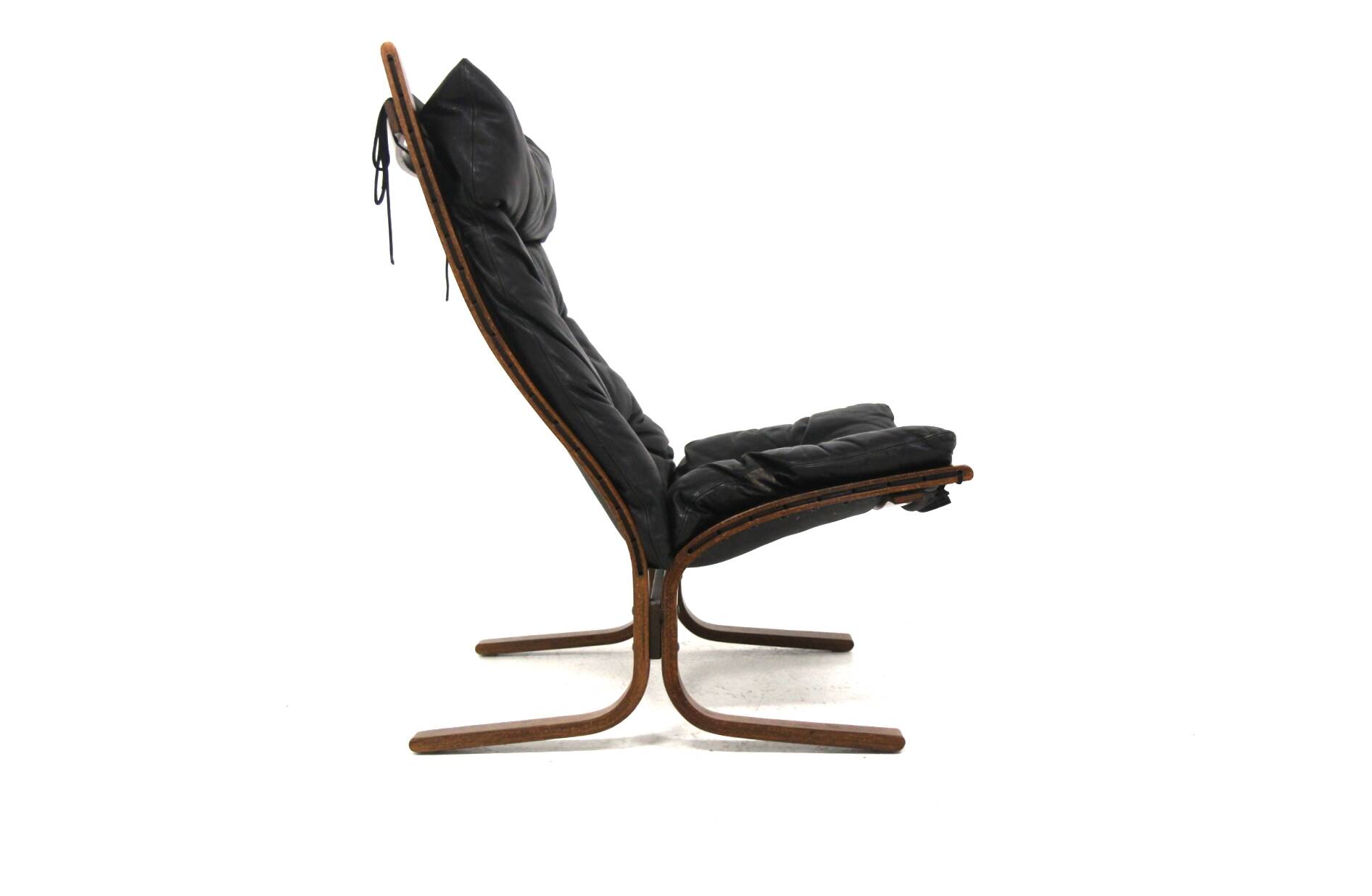 Siesta leather armchair, Ingmar Relling, Norway, 1960