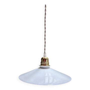 Lampe applique opaline