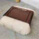 Pouf Gao by Jean Paul Laloy for Cinna vintage design 1970