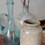 Blue sandstone pot