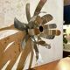 Pair of “flower” wall lights for Oxam 1970 Michel Boyer