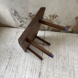 Brutalist oak coffee table