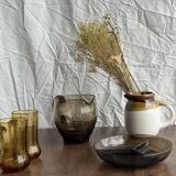 Smoked glass carafe