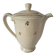 Antique pouring coffee pot in Gien earthenware, Valence model, A040