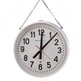 Double vintage station clock