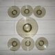 Tray service + 6 small “vinyl” style dessert plates/year 70
