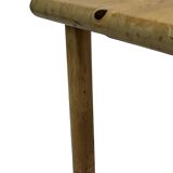 Vintage coffee table in pine 70s minimalist design