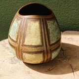 Vase moderniste en céramique, années 60