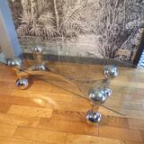 Table basse atomique 1970