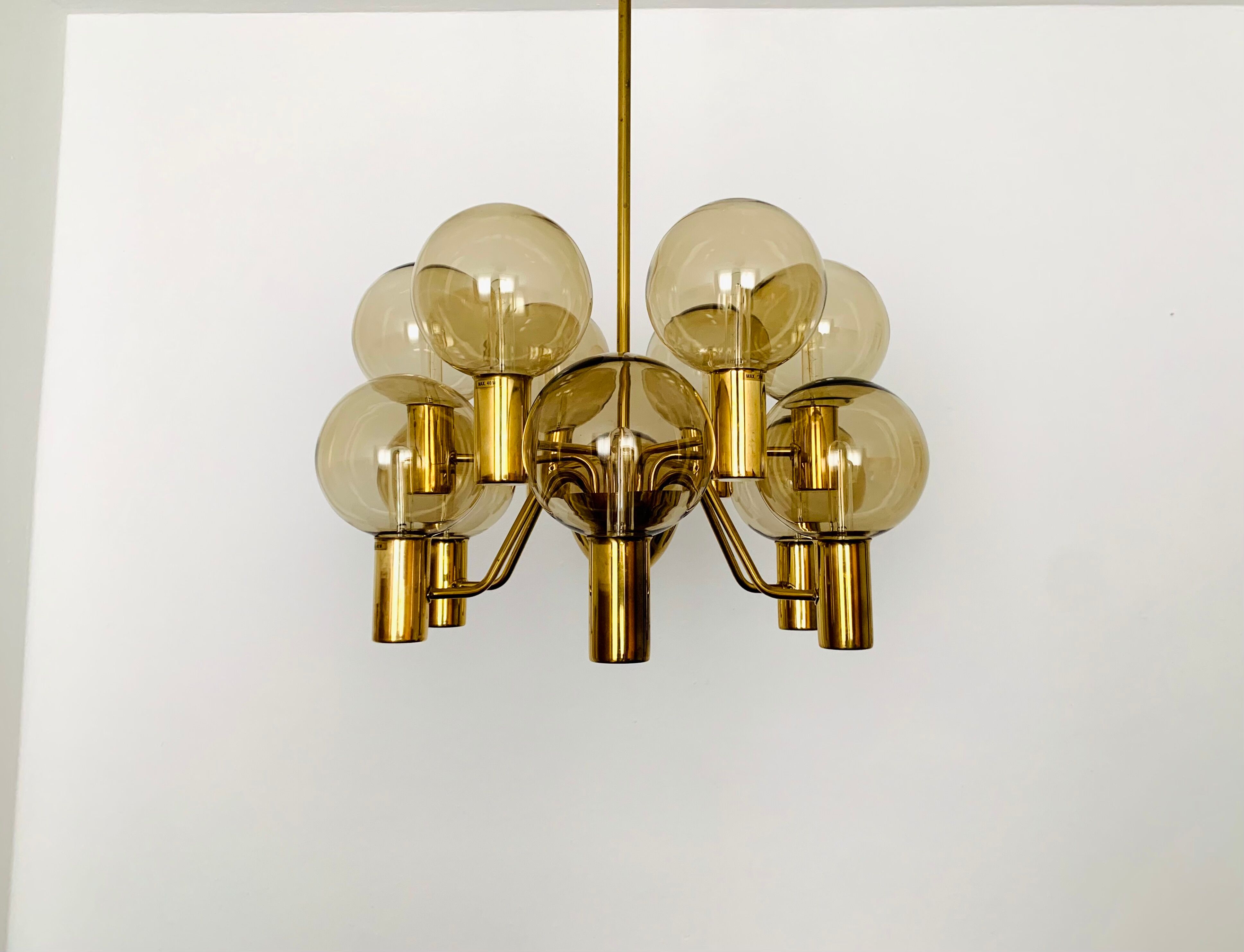 Swedish Patricia Chandelier by Hans Agne Jakobsson
