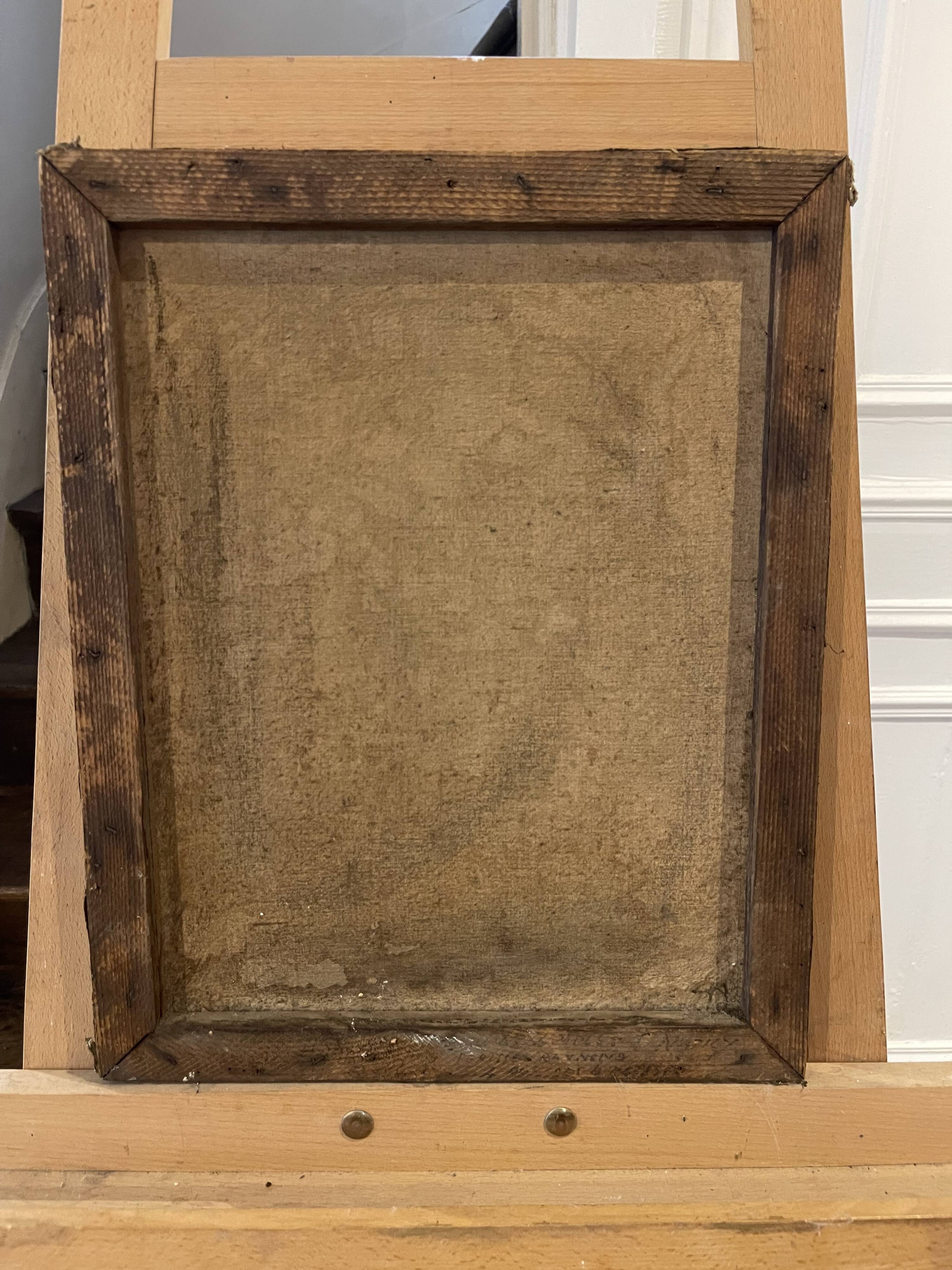 Oil painting on canvas signed Raymond PERISSE - Bouquet of Dahlias - Lorraine painter