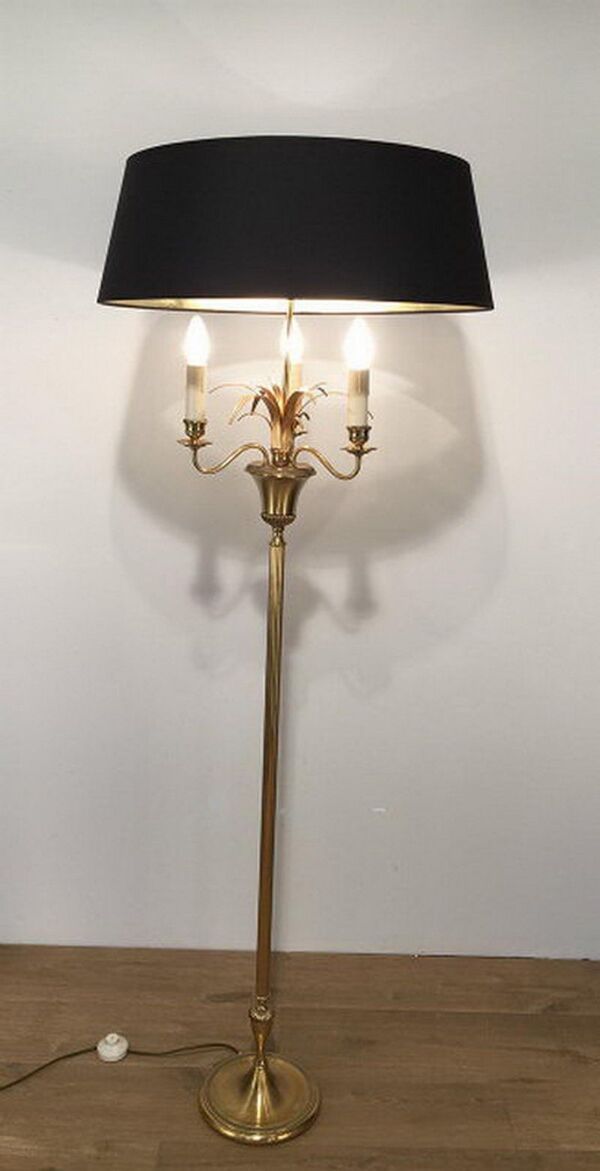 Lampadaire de parquet ananas