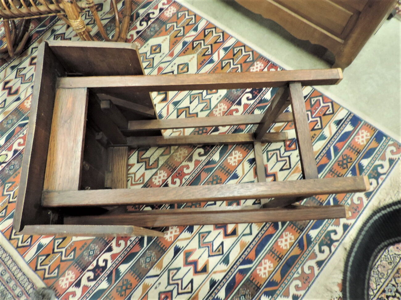 Oak gate leg table Herbert E. Gibbs