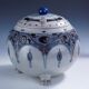 Art Deco punch bowl by Alfons Wilhelm Lötschert. Germany, early XXth