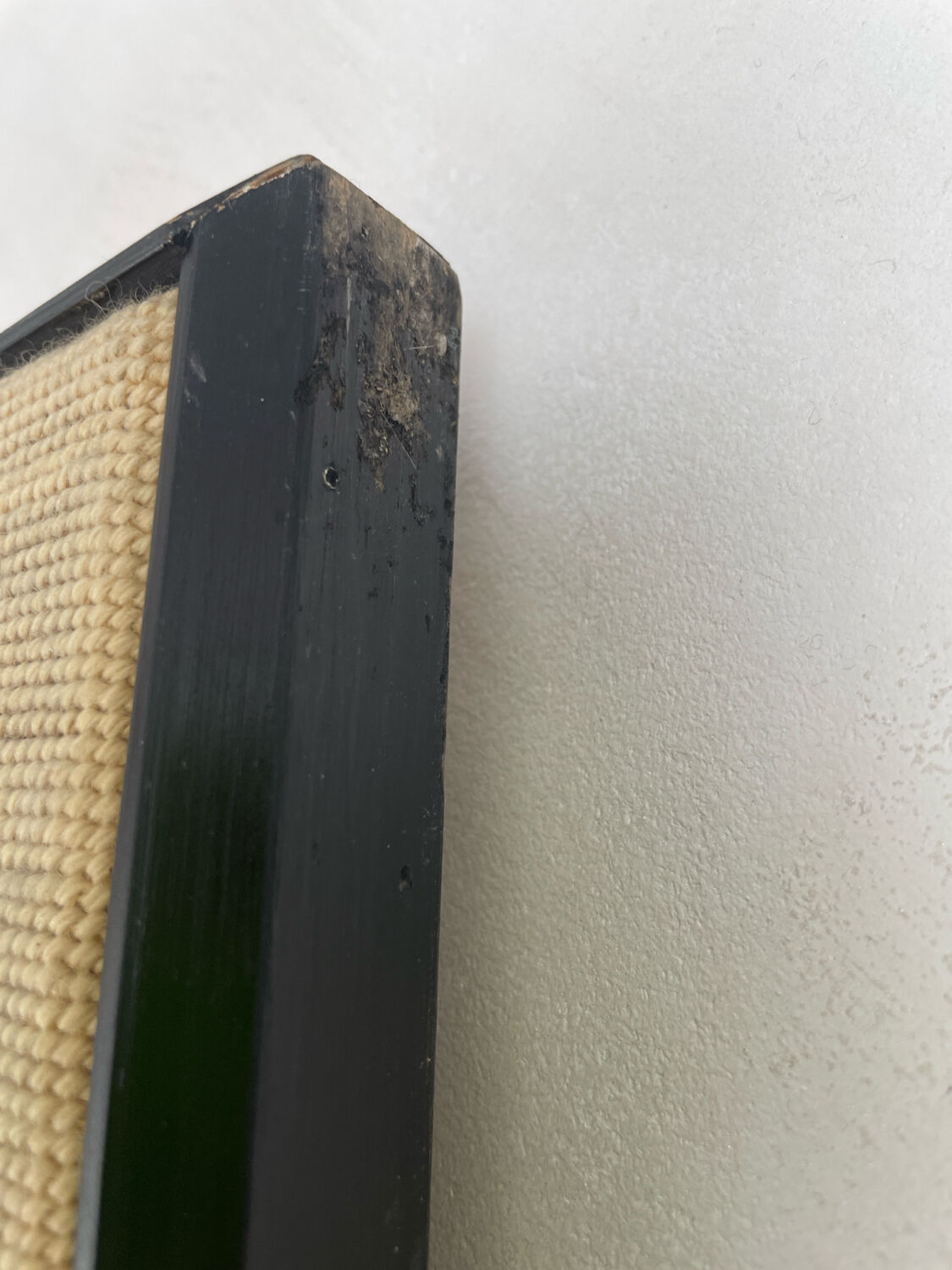 Vintage textile panel "The 4 Seasons", handcrafted tapestry dated 1