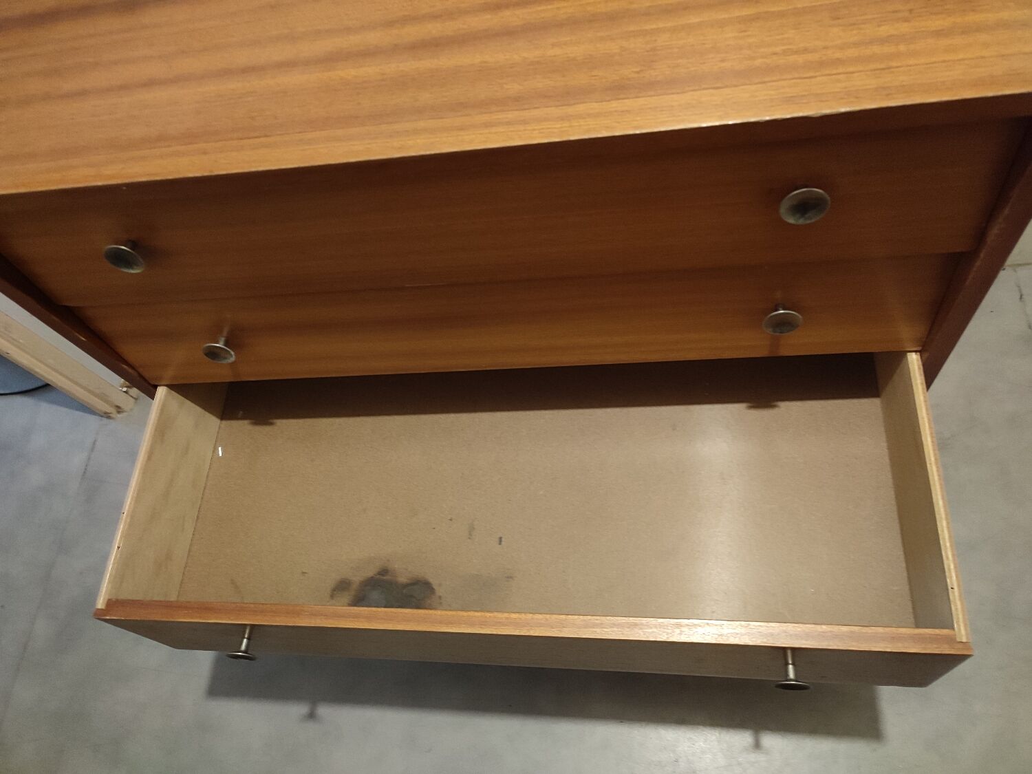 Vintage chest of drawers 4 drawers 1960