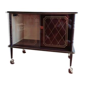 Meuble bar lumineux vintage