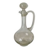 Glass carafe, round cap with handle